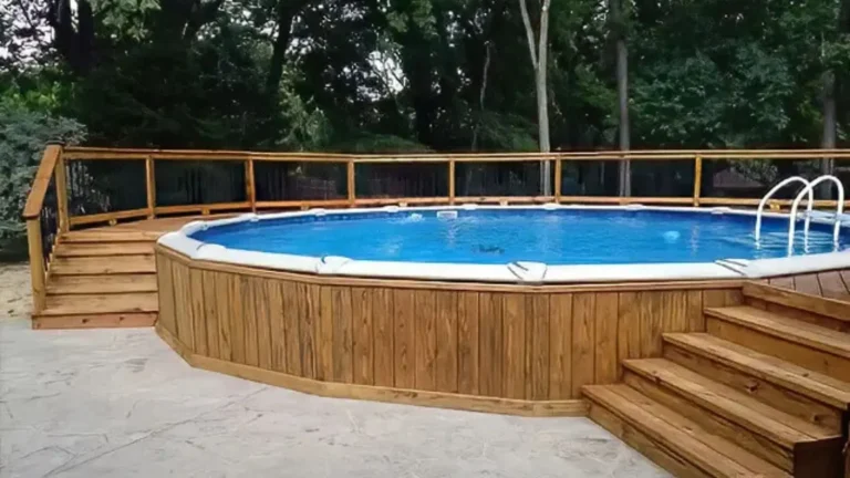 above ground pool deck ideas