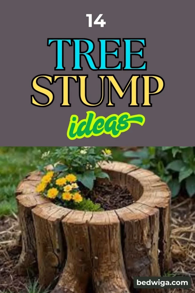 Tree stump ideas
